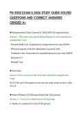 PN 3002 EXAM 6 2026 STUDY GUIDE SOLVED&NewLine;QUESTIONS AND CORRECT ANSWERS&NewLine;GRADED A&plus;
