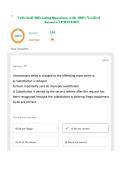 NFHS Exam &vert;QUESTIONS & ANSWERS&vert; already graded A&plus; &lpar;COMPLETE BUNDLE&rpar; UPDATED&excl;&excl;&excl;