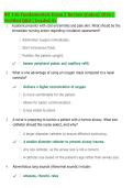 NU 136 Fundamentals Ultimate Exam Bundle 2026 &vert; Exam 1&comma; Exam 2&comma; Exam 3&comma; Exam 4 & Final Exam &vert; Graded A&plus;