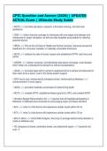 CPTC Question and Answer &lbrack;2026&rsqb; &vert; UPDATED&NewLine;ACTUAL Exam &vert; Ultimate Study Guide