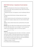 HESI 799 RN Exit Exam&colon; The Ultimate NCLEX-RN&reg; Predictor - 200 High-Yield Questions with Evidence-Based Rationale