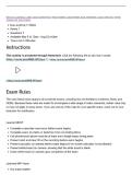 BSN 266 CARDIAC CARE&colon; EXAM &lpar;REMOTELY PROCTORED&rpar; &vert; QUESTIONS AND ANSWERS &vert; 2026 UPDATE &vert; WITH COMPLETE SOLUTIONS&period;