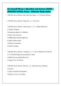 Air Assault Phase 1 Question and Answer &lbrack;2026&rsqb; &vert;&NewLine;UPDATED ACTUAL Exam &vert; Ultimate Study Guide