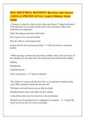 HESI OBSTETRICS&sol;MATERNITY Question and Answer&NewLine;&lbrack;2026&rsqb; &vert; UPDATED ACTUAL Exam &vert; Ultimate Study&NewLine;Guide