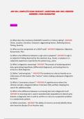 ANP 654 &vert; COMPLETE EXAM 2026&sol;2027 &vert; QUESTIONS AND 100&percnt; VERIFIED ANSWERS &vert; PASS GUARANTEE&NewLine;&NewLine;