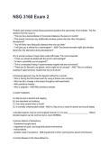NSG 3160 Exam 2 Questions and Explained Answers &lpar;2026&sol;2027&rpar;&NewLine;