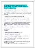 PN 4003 Midterm Question and Answer&NewLine;&lbrack;2026&sol;2027&rsqb; &vert; UPDATED ACTUAL Exam &vert;&NewLine;Complete Exam Prep