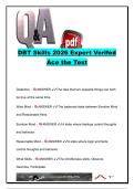 DBT Skills Exam Questions and Answers &vert; 150&plus; Practice Questions &vert; Mindfulness&comma; Emotion Regulation&comma; Distress Tolerance&comma; Interpersonal Effectiveness&comma; Chain Analysis & Validation