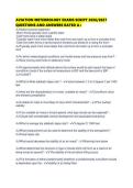 AVIATION METEOROLOGY EXAMS SCRIPT 2026&period;pdf