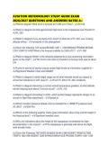 AVIATION METEOROLOGY STUDY GUIDE EXAM 2026&period;pdf