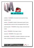 NR 224 Exam 2 &lpar;2026&rpar; &ndash; 100&plus; Practice Questions & Answers on Oxygenation&comma; Cardiovascular Function&comma; Urinary Elimination&comma; Wound Care & Oxygen Therapy &vert; Chamberlain University