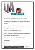 NR 224 Exam 2 &lpar;2026&rpar; &ndash; 350&plus; Practice Questions & Answers on Bowel Elimination&comma; Nutrition&comma; Urinary Elimination&comma; Wound Care & Oxygenation &vert; Chamberlain University
