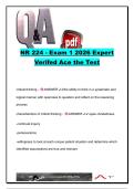 NR 224 EXAM COMPLETE PACKAGE DEAL