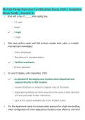 Florida Pump Operator Certification Exam 2026 &vert; Complete Study Guide &vert; Latest Update &vert; Comprehensive Fire Service Exam Prep &vert; Graded A&plus;