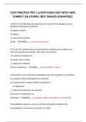 CCHT Test &vert; 2027&sol;2028 Updated Certified Clinical Hemodialysis Technician Exam Q&A Study Guide