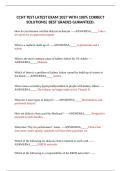 CCHT Test &vert; 2027&sol;2028 Updated Certified Clinical Hemodialysis Technician Exam Q&A Study Guide