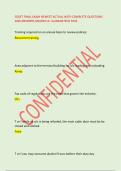 GOJET FINAL EXAM NEWEST ACTUAL WITH COMPLETE QUESTIONS &NewLine;AND ANSWERS GRADED A&plus; GUARANTEED PASS