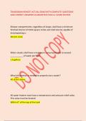 TRADESMAN NEWEST ACTUAL EXAM WITH COMPLETE QUESTIONS &NewLine;AND CORRECT ANSWERS GUARANTEED PASS A&plus; SCORE REVIEW
