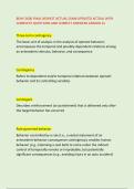 BEHV 5600 FINAL NEWEST ACTUAL EXAM UPDATED ACTUAL WITH &NewLine;COMPLETE QUESTIONS AND CORRECT ANSWERS GRADED A&plus;