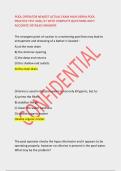 POOL OPERATOR NEWEST ACTUAL EXAM HIGH SIERRA POOL &NewLine;PRACTICE TEST 2026 &sol;27 WITH COMPLETE QUESTIONS WITH &NewLine;ACCURATE DETAILED ANSWERS
