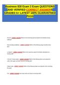 Business 344-Exam QUESTIONS AND VERIFIED CORRECT ANSWERS GRADED A&plus; -LATEST 2026-2027- 100- GUARANTEED PASS&period;docx&NewLine;&NewLine;