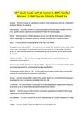 CSPT Study Guide with all Correct & 100&percnt; Verified Answers &vert;Latest Update &vert;Already Graded A&plus;
