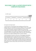 WGU D082 TASK 1&vert; LATEST UPDATE WITH COMPLETE SOLUTIONS
