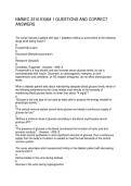 NMNEC 2310 EXAM 1 QUESTIONS AND CORRECT ANSWERS