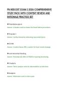 PN HESI EXIT EXAM 3 2026 COMPREHENSIVE&NewLine;STUDY PACK WITH CONTENT REVIEW AND&NewLine;RATIONALE PRACTICE SET&NewLine;