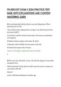 PN HESI EXIT EXAM 3 2026 PRACTICE TEST&NewLine;BANK WITH EXPLANATIONS AND CONTENT&NewLine;MASTERING GUIDE