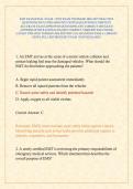 EMT EXAM FINAL EXAM &sol; EMT EXAM TESTBANK 2026&sol;2027 PRACTICE QUESTIONS INCLUDED &lpar;MOSTED TESTED QUESTIONS&rpar; COMPLETE ACCURATE EXAM APPROVED QUESTIONS AND CORRECT DETAILED ANSWERS WITH RATIONALES &lpar;100&percnt; CORRECT VERIFIED SOLUTIONS&rpar; LATEST UPDATED VERSION 2026 ED