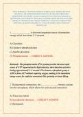 WITS PERSONAL TRAINER CERTIFICATION EXAM &sol;APPROVED WITS PERSONAL TRAINER CERTIFICATION EXAM 2026&sol;2027 PRACTICE QUESTIONS AND STUDY GUIDE COMPLETE ACCCURATE EXAM REAL QUESTIONS AND CORRECT DETAILED ANSWERS WITH RATIONALES &lpar;100&percnt; CORRECT VERIFIED SOLUTIONS&rpar; 