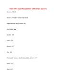 Chem 1055 Exam &num;1 Questions with correct answers