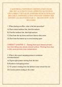 CALIFORNIA CUSTODIAN CERTIFICATION EXAM 2026&sol;2027 ACCURATE EXAM APPROVED QUESTIONS AND CORRECT DETAILED ANSWERS WITH RATIONALES &lpar;RELIABLE ANSWERS&rpar; LATEST UPDATED VERSION 2026 EDITION &vert;GUARANTEED PASS A&plus; &vert;BRAND NEW&excl; &vert;JUST RELEASED