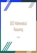 Unit One-GED math with this easy-to-follow slideshow covering essential math vocabulary and basic operations&period;