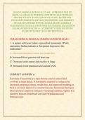 NUR 242 MEDICAL SURGICAL EXAM &sol; APPROVED NUR 242 MEDICAL SURGICAL NURSING CONCEPTS EXAM TESTBANK 2026&sol;2027 EXAM 1&comma; EXAM 2 EXAM 3 & EXAM 4 EACH EXAM CONTAINS COMPLETE ACCURATE QUESTIONS AND CORRECT DETAILED ANSWERS WITH RATIONALES &lpar;100&percnt; CORRECT VERIFIED SO