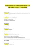 Basic Dysrhythmia-Relias questions and answers 20262027 A&plus; Grade