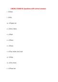 LIN2011 EXAM &num;1 Questions with correct answers