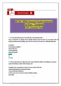 NR 509&sol; NR509 Final Exam Advanced Physical Assessment &lpar;Latest 2026&sol; 2027&rpar;Questions with Verified Answers Plus Rationales &vert; 100&percnt; Guaranteed A&plus; &lpar;MOST RECENT&excl;&excl;&excl;&rpar; - Chamberlain College