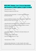 WEB WOC Ostomy Care &vert; Newest Questions&NewLine;and Answers &vert; 2026 Update &vert; Expert Verified&NewLine;