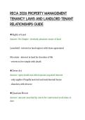 RECA 2026 PROPERTY MANAGEMENT&NewLine;TENANCY LAWS AND LANDLORD TENANT&NewLine;RELATIONSHIPS GUIDE&NewLine;