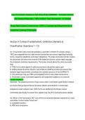 Law of Contracts Champions Test Actual Exam 2026&sol;2027 &ndash; Complete Solution with Detailed Rationales &vert; 100&percnt; Verified &vert; Pass Guaranteed &ndash; A&plus; Graded