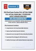MGMT 254 Final Exam Purdue FULL ACTUAL EXAM STUDYGUIDE LATEST VERSION 2026&sol;2027 &lpar;Q&A&rpar; INSTANT PDF DOWNLOAD