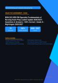 BSN 225 HESI RN Fundamentals of Nursing Exam Prep Actual 2026&sol;2027 &ndash; Complete Exam-Style Questions &vert; 100&percnt; Verified &ndash; Pass Guaranteed &ndash; A&plus; Graded 