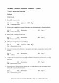 Anatomy and Physiology 7th Edition - Test Bank by Thibodeau&NewLine;