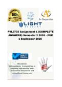 PVL3703 Assignment 1 &lpar;COMPLETE ANSWERS&rpar; Semester 2 2026 - DUE 1 September 2026 &semi;100&percnt; trusted &comma;comprehensive and complete reliable solution with clear explanation&period;