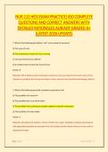 NUR 112 HESI EXAM PRACTICE&vert;450 COMPLETE QUESTIONS AND CORRECT ANSWERS WITH DETAILED RATIONALES ALREADY GRADED A&plus; &lpar;LATEST 2026 UPDATE&rpar;