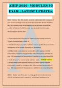 AHIP 2026 - MODULES 1-5 &NewLine;EXAM &vert; LATEST UPDATES&comma; &NewLine;