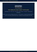 CIV3701 Civil Procedure Complete Master Tutor Guide &vert; All 28 Study Units &vert; MCQ Exam Ready &vert; UNISA LLB