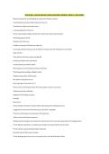 PEDS RETAKE 2 &vert; &lbrack;LATEST 2026&sol;2027 UPDATE&rsqb; QUESTIONS & ANSWERS &vert; GRADE A &vert; 100&percnt; CORRECT&NewLine;&ast;